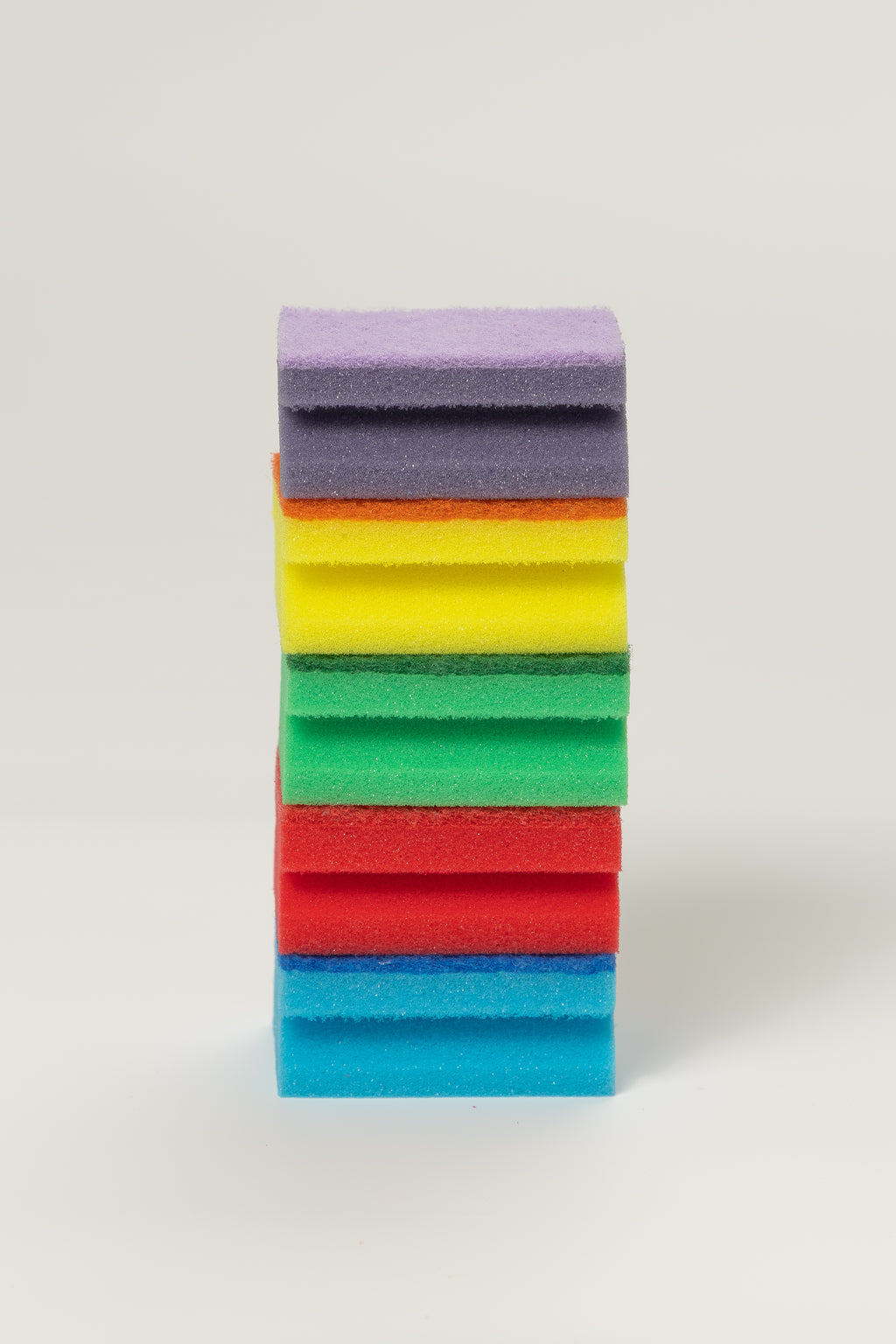 Foam Dish Sponges, 5 pcs in Pack Double-Sided Kitchen Cleaning Sponges, Non-Scratch Scrub Sponge for Dishes, Pots, Pans, Sink & Countertops, Durable Household Cleaning Sponge